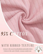FINETOO Cotton Thongs for Women Soft Low Rise Sexy Thong Ladies Panties Womens Underwear 6 Pack XS-XXXL
